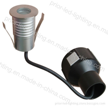 1X3w Round LED Inground Light